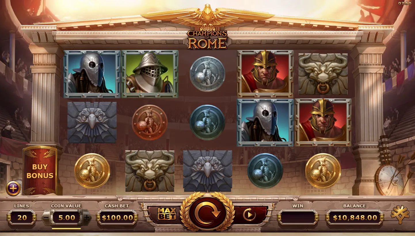 Champions of Rome Demo Play 