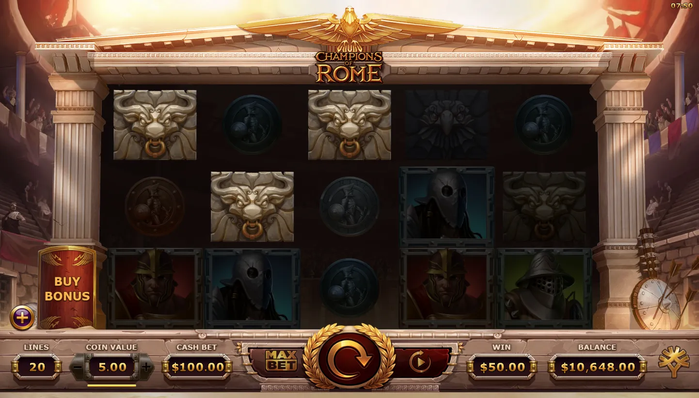 Champions of Rome screen 2