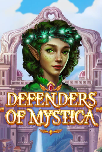 Defenders of Mystica Slot Game Logo by Yggdrasil