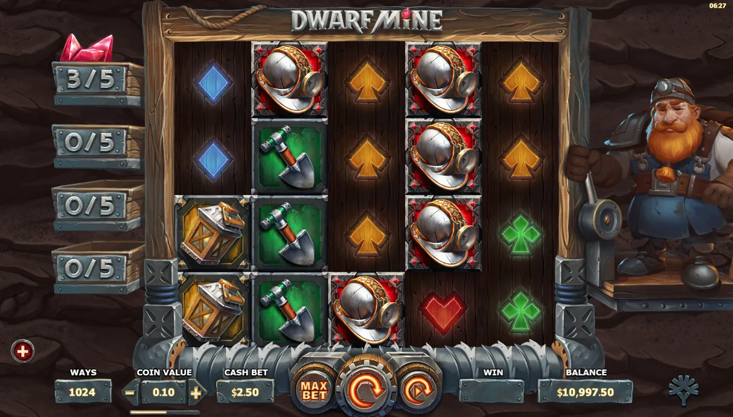 Dwarf Mine Demo Play 