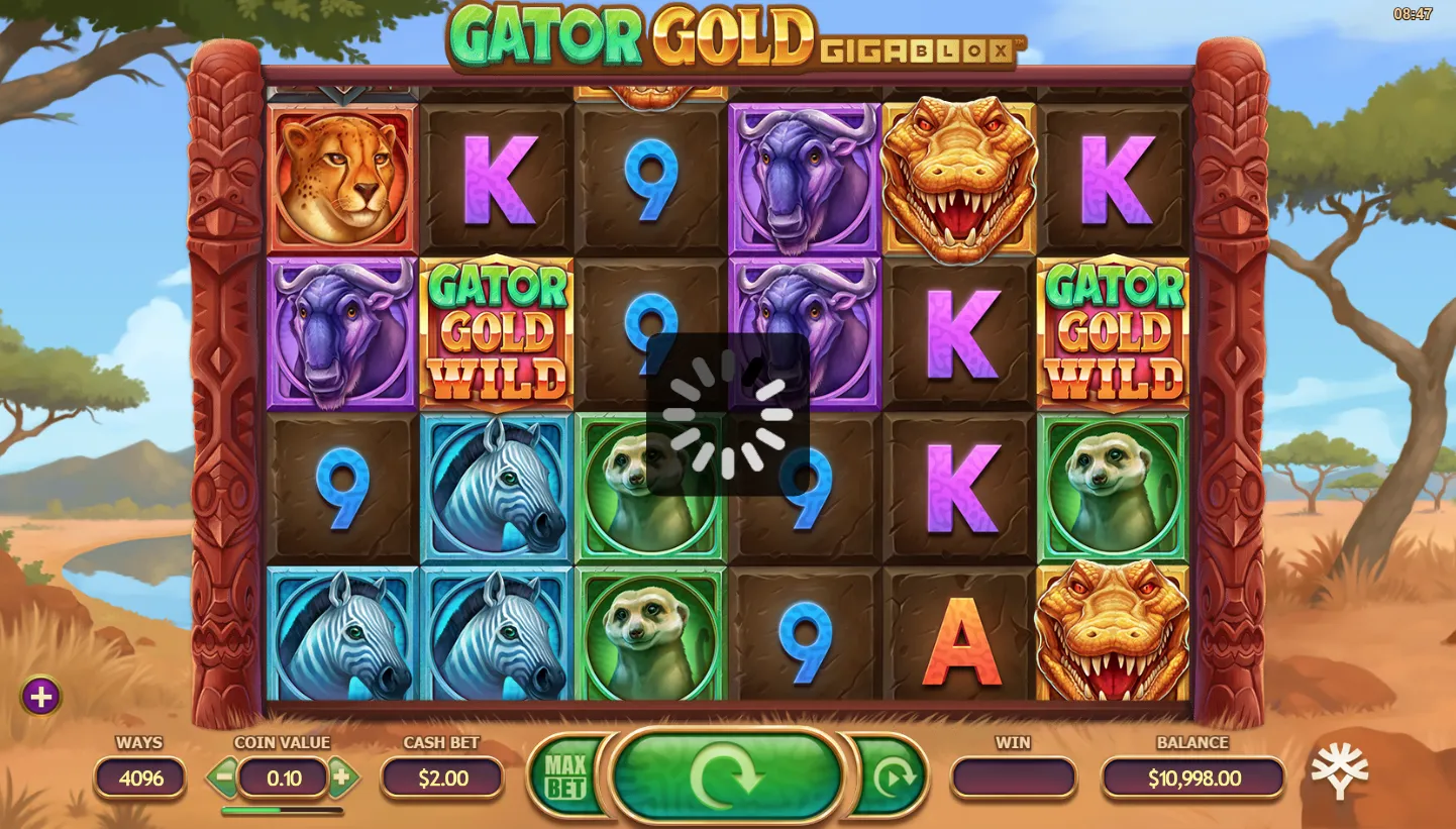 Gator Gold Gigablox screen 2