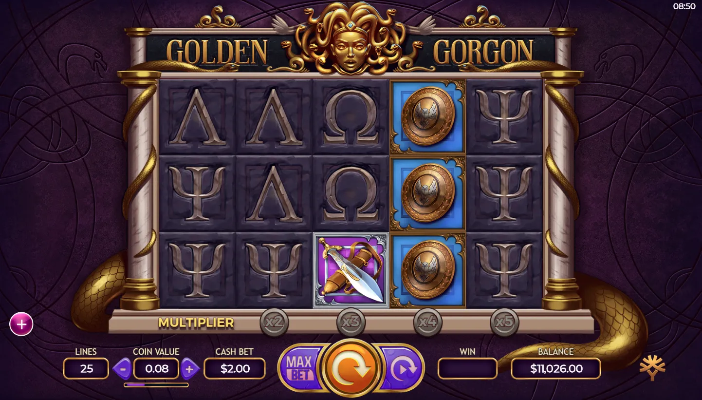 Golden Gorgon screen 3