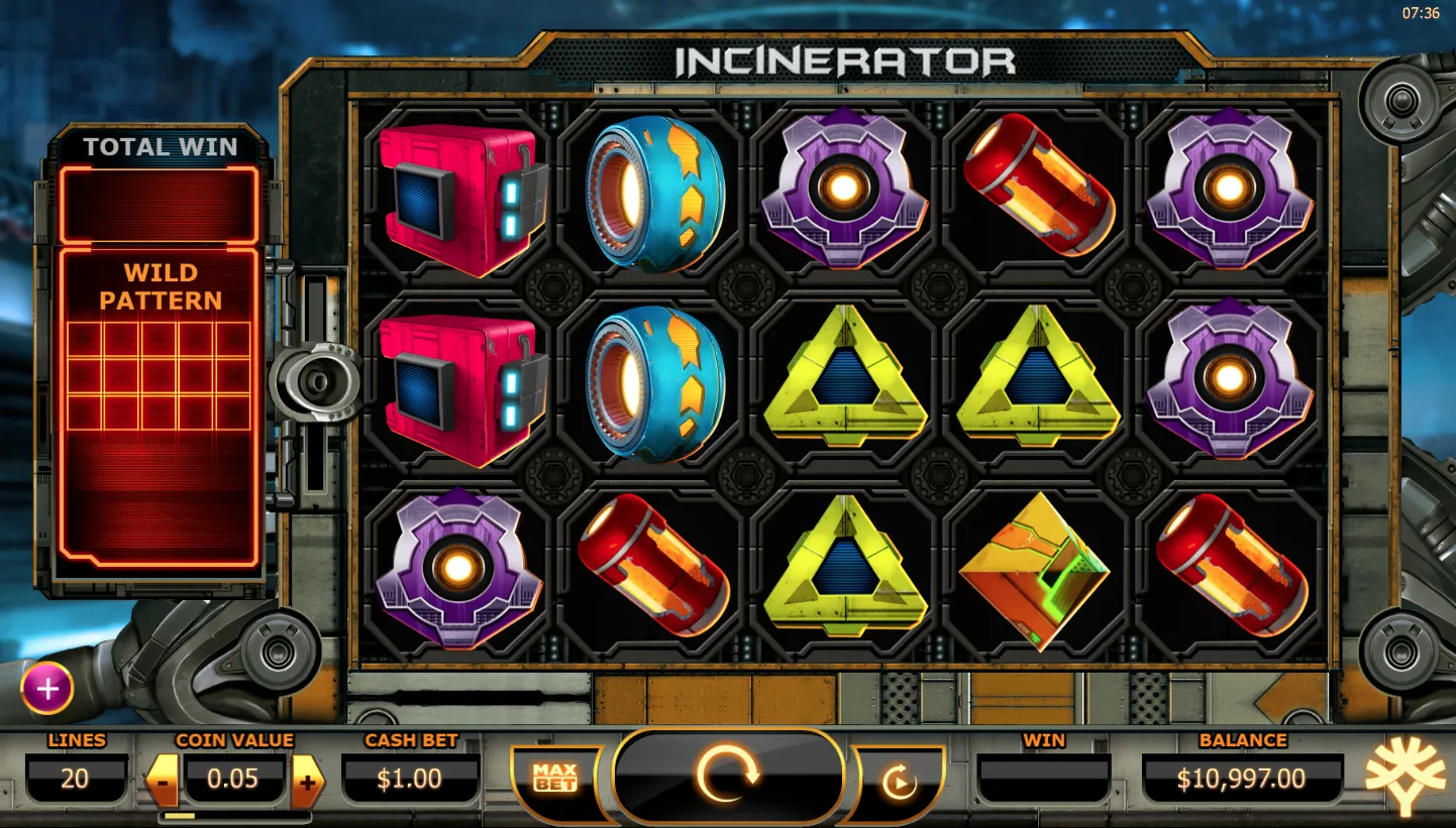 Incinerator screen 2