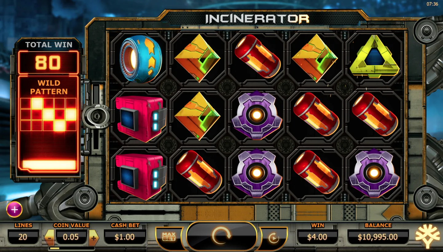 Incinerator screen 3