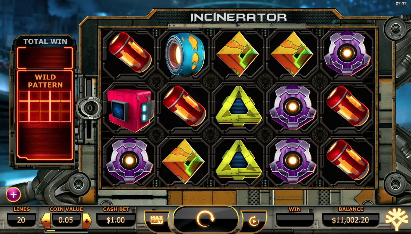 Incinerator screen 5