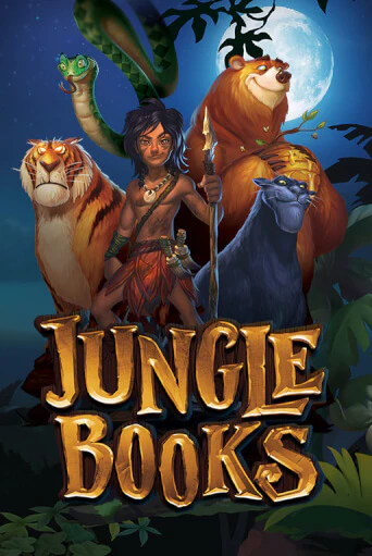 Jungle Books by Yggdrasil Slot Game Logo 