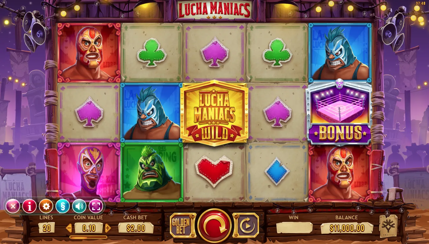 Lucha Maniacs Demo Play 