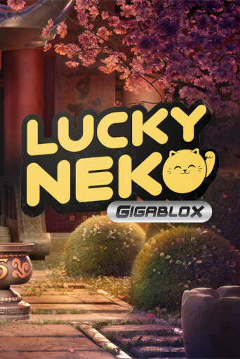 Lucky Neko Gigablox by Yggdrasil Slot Game Logo 