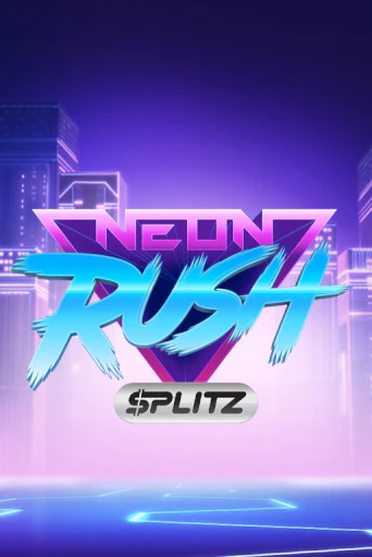 Neon Rush Splitz Slot Game Logo by Yggdrasil