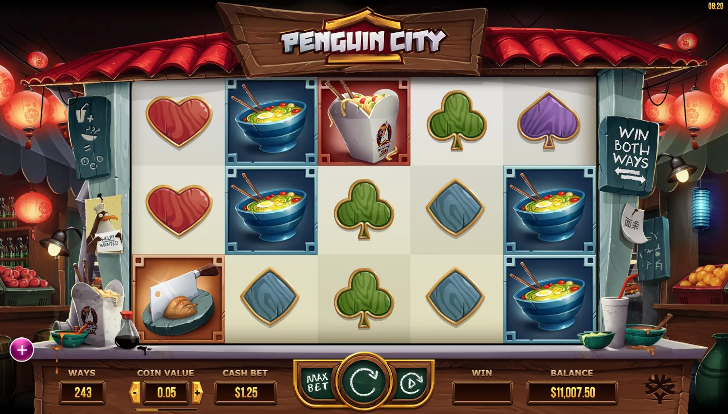 Penguin City screen 2