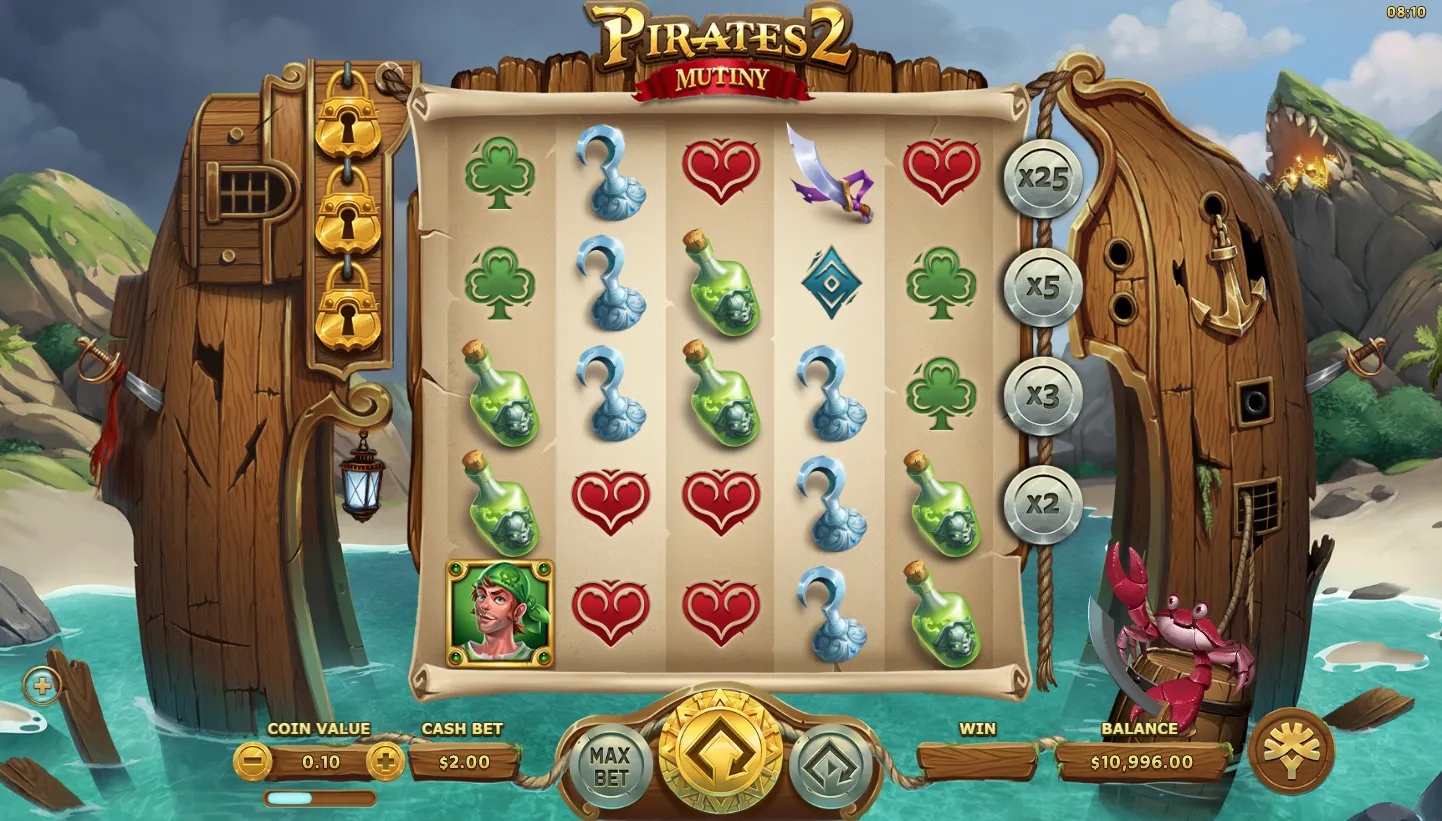 Pirates 2: Mutiny screen 2