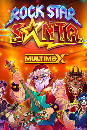 Rock Star Santa MultiMax by Yggdrasil Slot Game Logo 