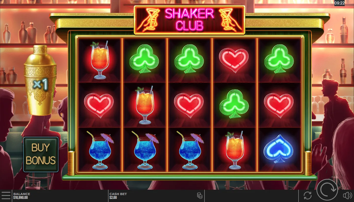 Shaker Club screen 5