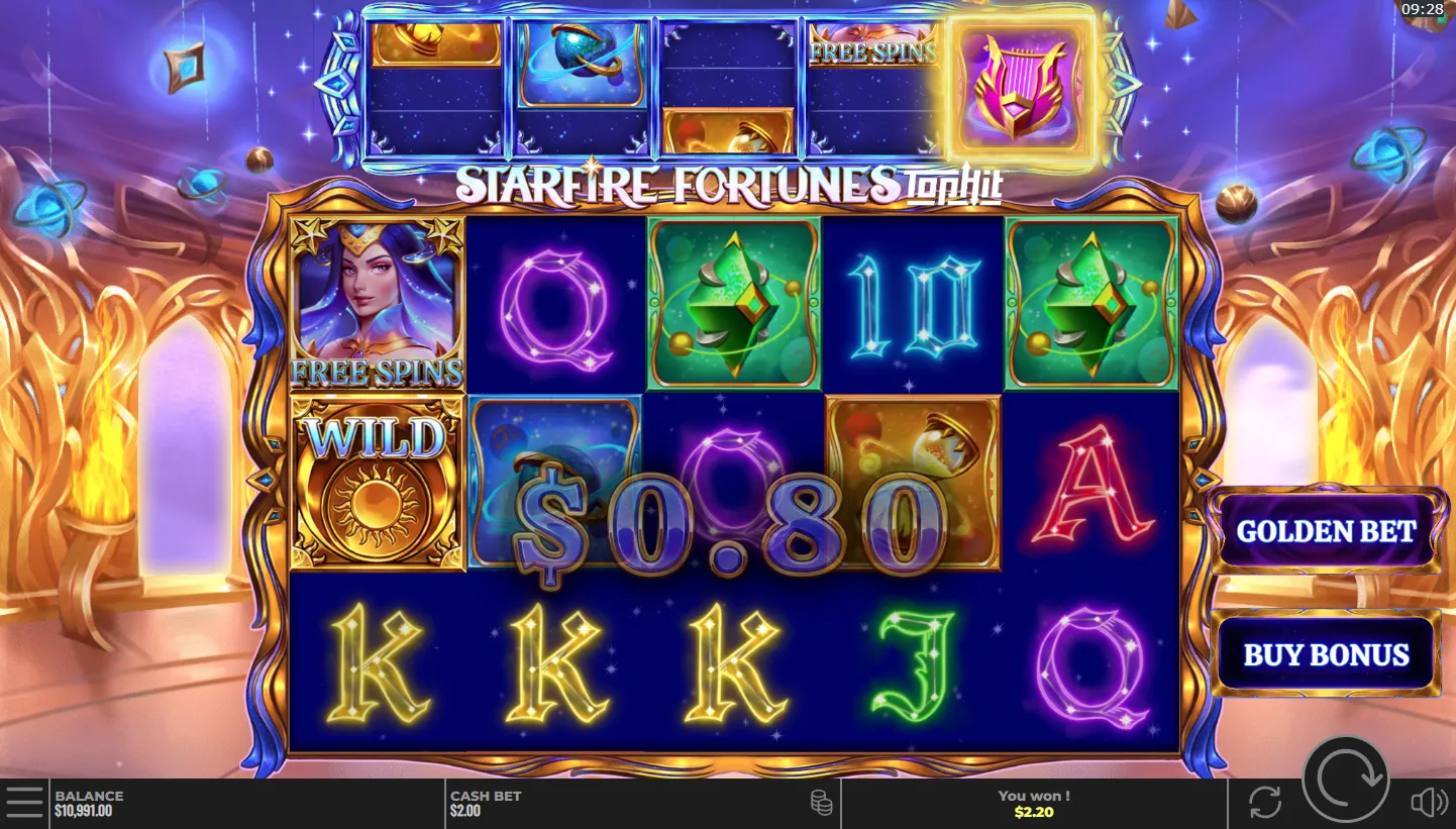 Starfire Fortunes screen 4