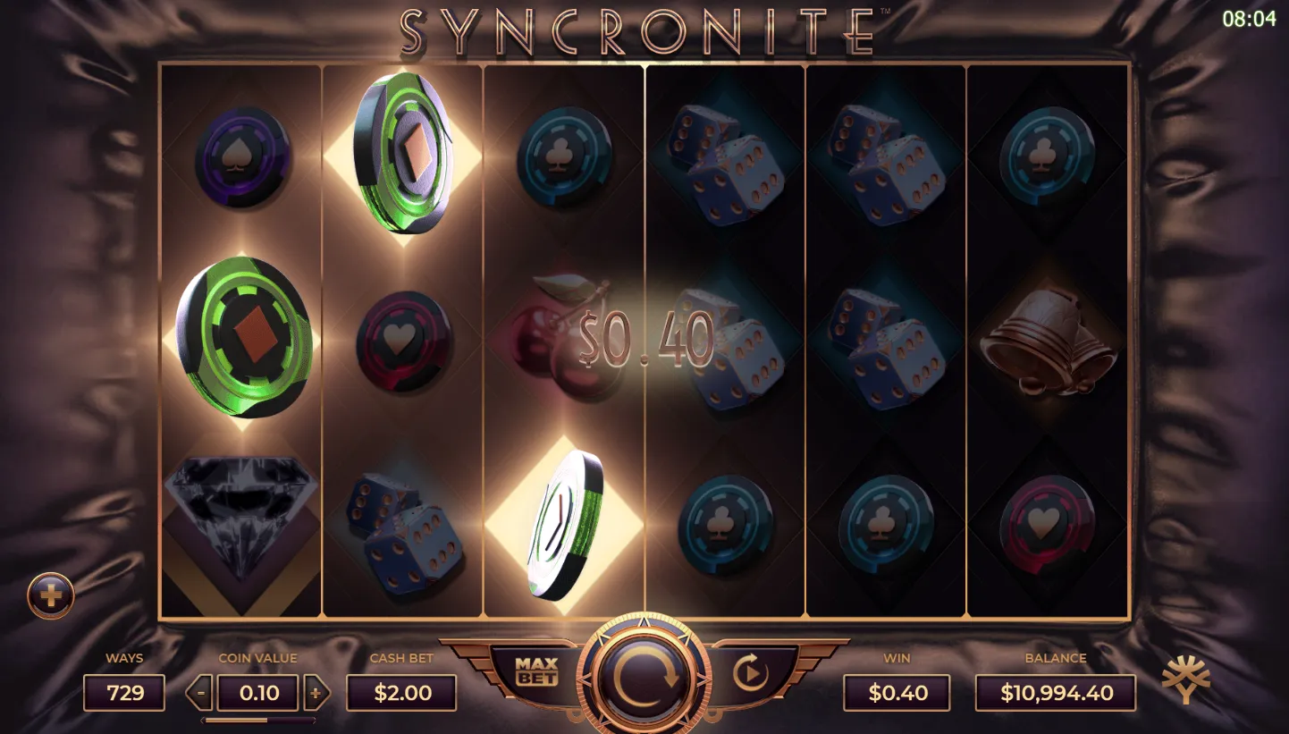 Syncronite screen 3