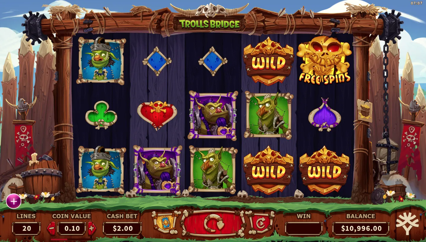 Trolls Bridge screen 2