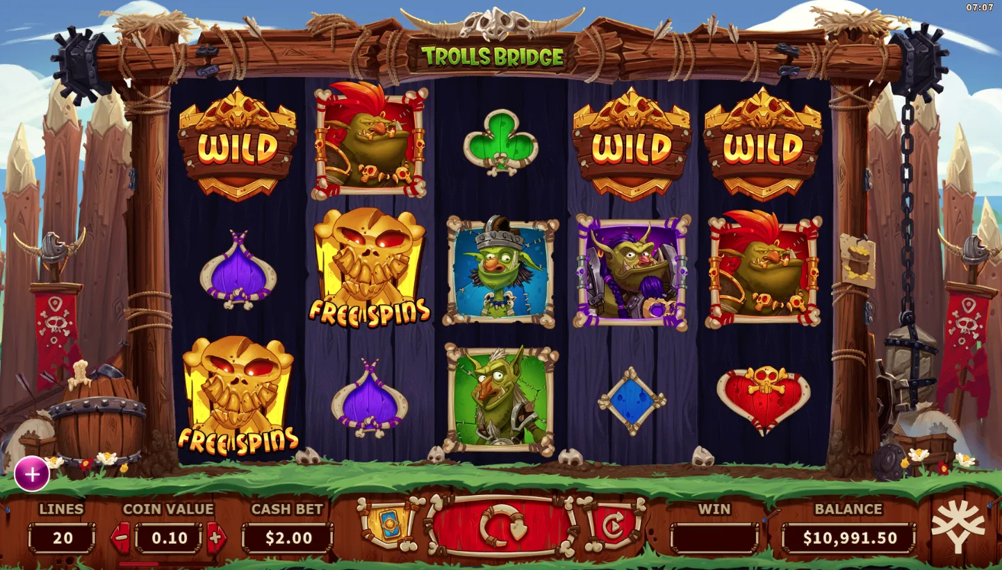 Trolls Bridge screen 4