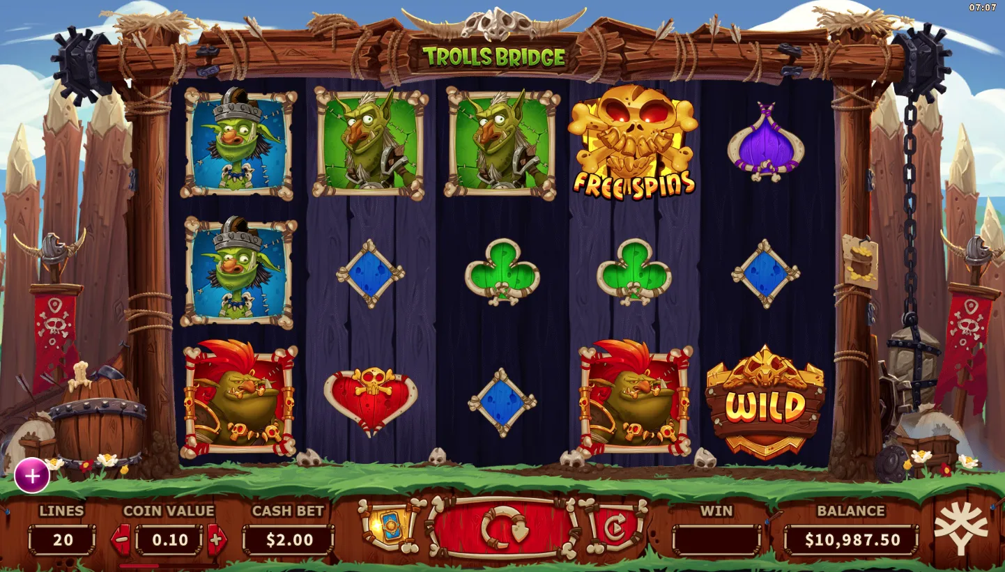 Trolls Bridge screen 5